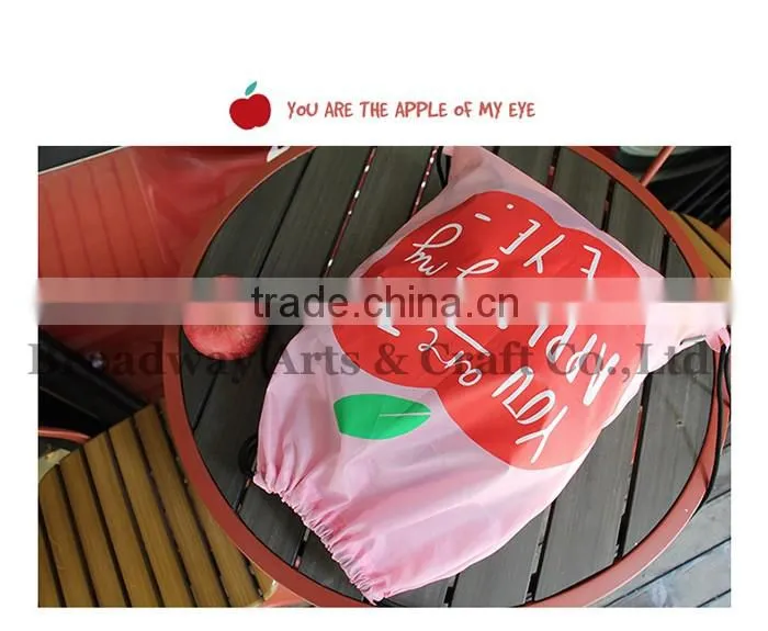Polyester drawstring shopping shoe bag for wholesale