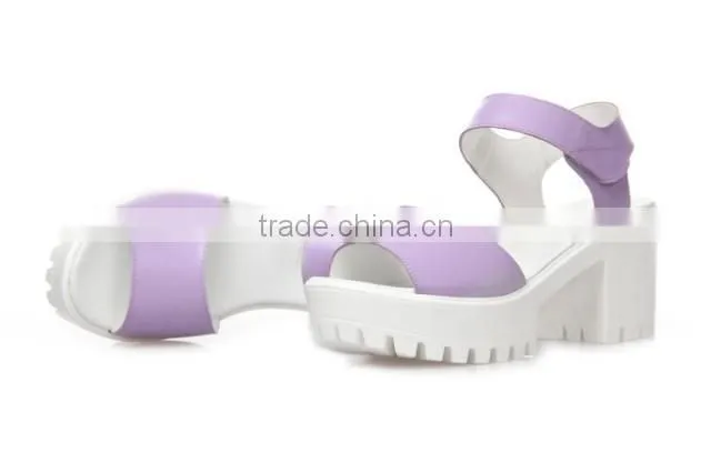 Fashionable Elegant High Heel Shoes Ladies Sanals