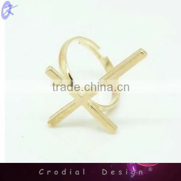 2013 New Products Cheap Wholedale Fashion Cross Gold Tat Ring For Boy Fashion Jewelry Gift