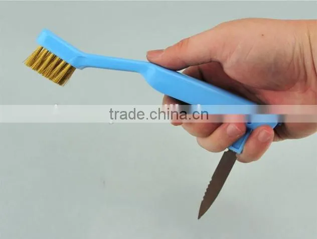 gas stove brass cleaning brush