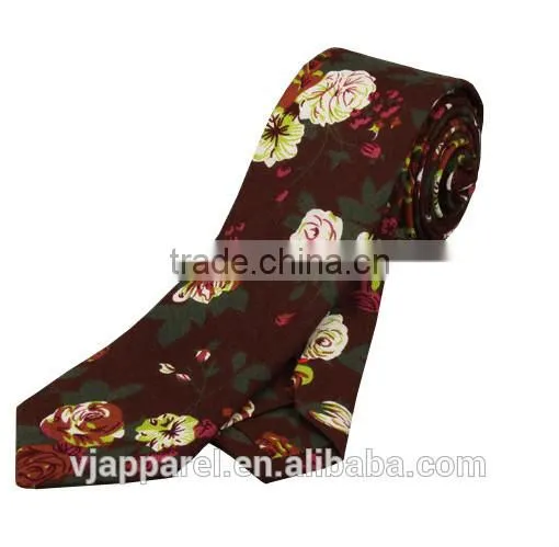 Fentone Floral Twill Necktie