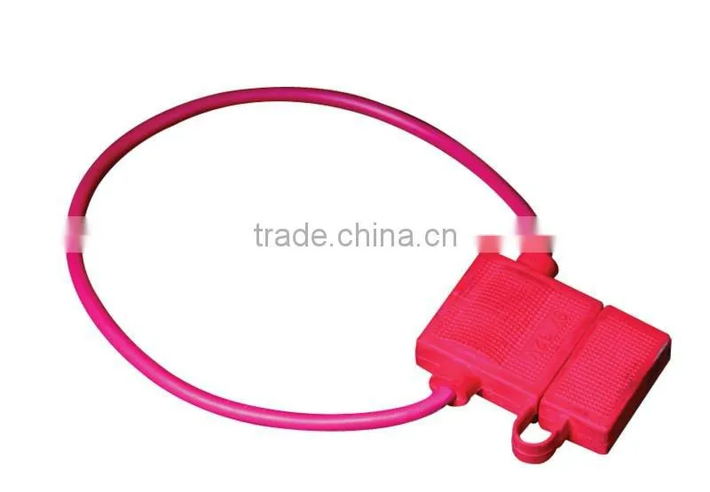 PVC injection type plug in car fuse holder