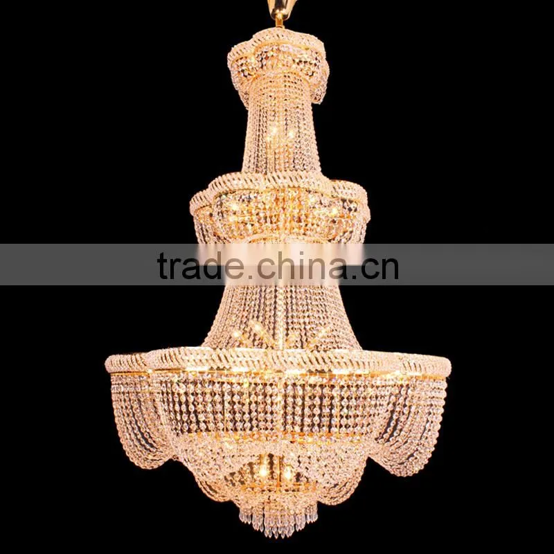 Modern Luxury Restaurant K9 Crystal Large Chandelier