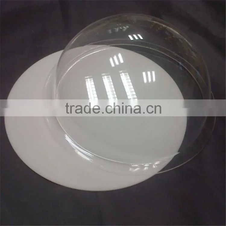 Wholesale clear acrylic dome cover, dome plate cover, polycarbonate dome cover