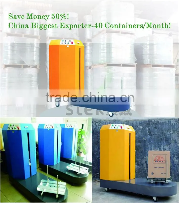 WM200 Luggage Wrapping Machine protect the package against dust and damp or damage