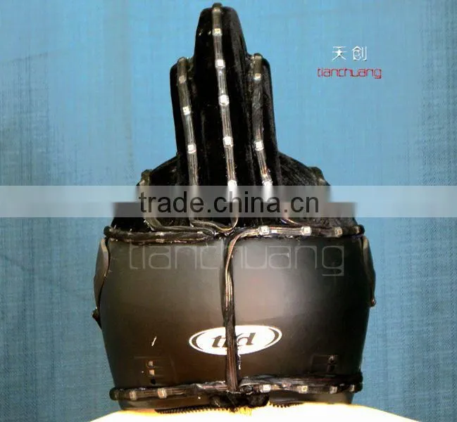TC-0133 LED robot helmet, LED tron dance helmet, light up LED helmet