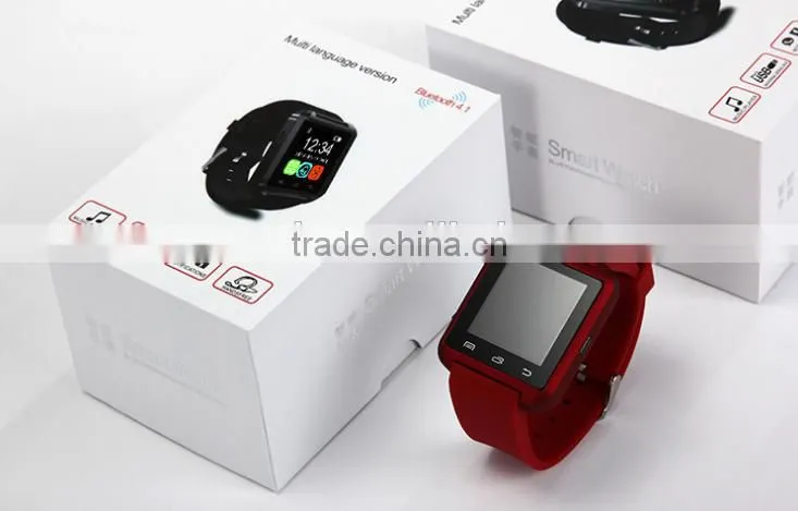 Factory price wholesale u8 bluetooth smart watch for all phones
