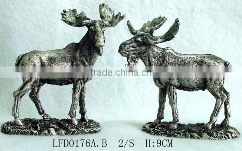2013 Personality Retro Texture Metal Moose