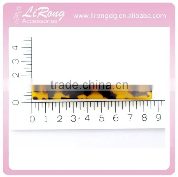Fancy cellulose acetate barrettes newest hair clips
