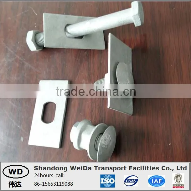 Guardrail used M16 Fastener Bolts and Nuts