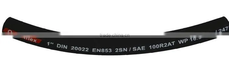 Rubber Hydraulic Hose SAE100 R2 Tubing Factory