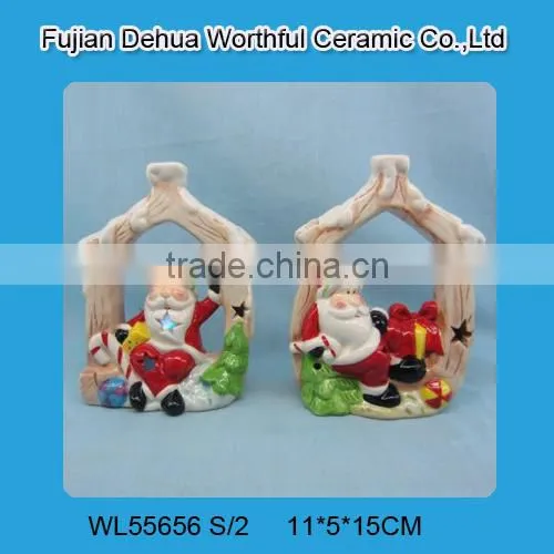 High quality ceramic christmas flower pots,ceramic owl flower pots