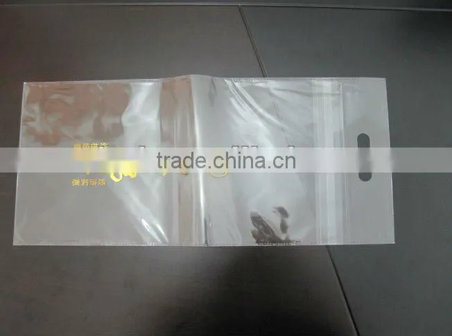 Large Clear BOPP Plastic Bag With Header For Incense Packaging