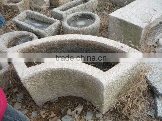 antique stone planter