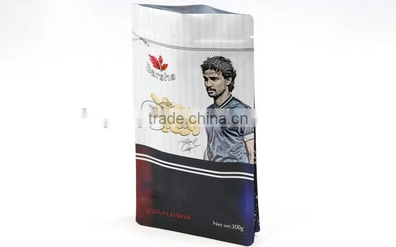 2016 Stand up Flat Bottom Pouch With Zipper