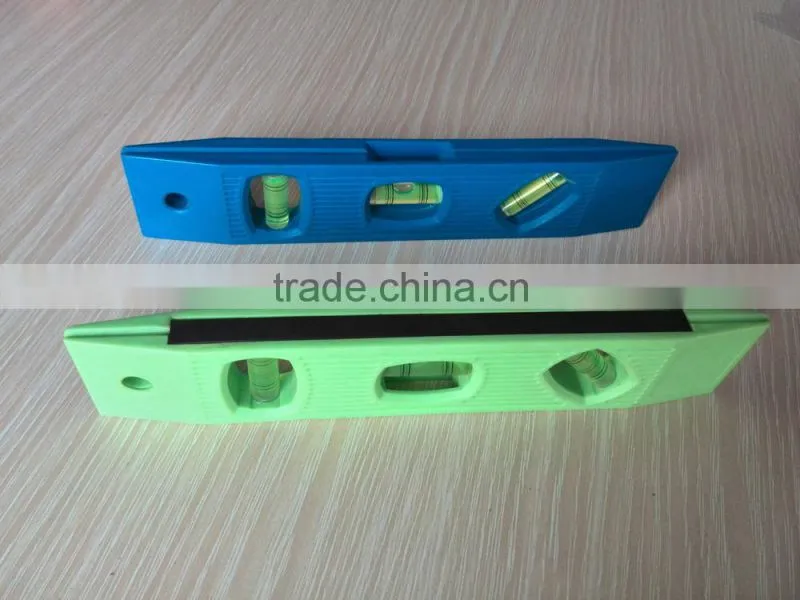 Plastic Shock Resistant Angle Spirit Bubble Torpedo