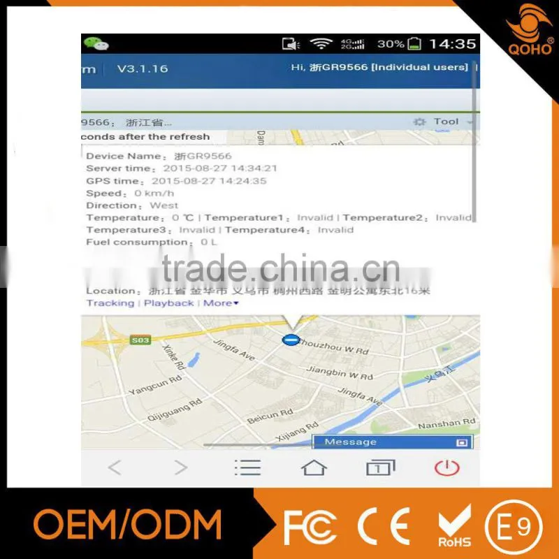 Hot Sell Small Gps Vehicle Tracker Car/Taxi Suv Gps Tracking Device