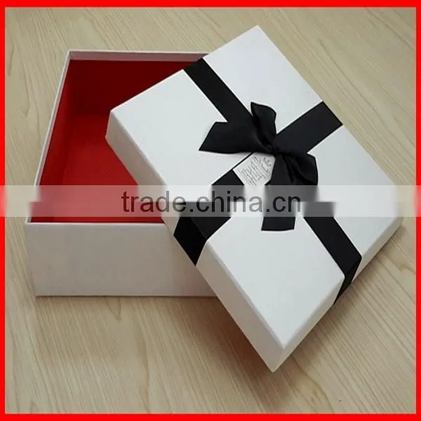 Top Grade ! High Quality Hot Sale Custom Printed White Paper Scarf Packaging Box Wholesale
