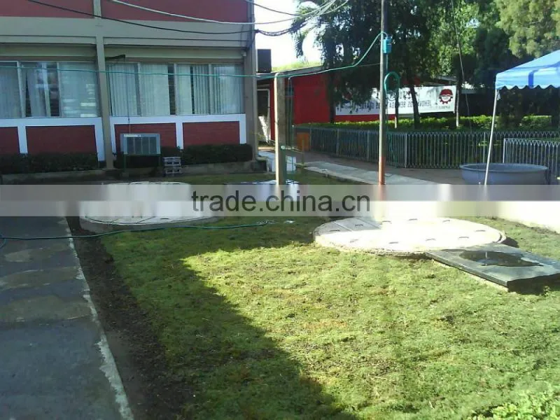 China Puxin Easy to Maintain Home Use 4m3 Hydraulic Pressure Biogas Plant