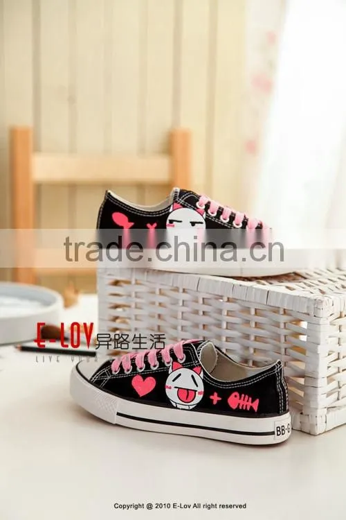 NO.D020HHot sales high quality ladies canvas shoes