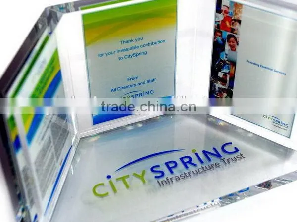 Low price new products high quality round acrylic trophy