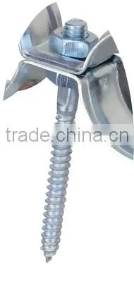 Pipe Clamps With Wood Thread Screw Pitch
