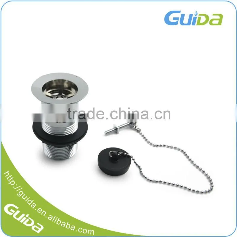 Stainless Steel Pop Up Wash Sink Strainer Sink Basin