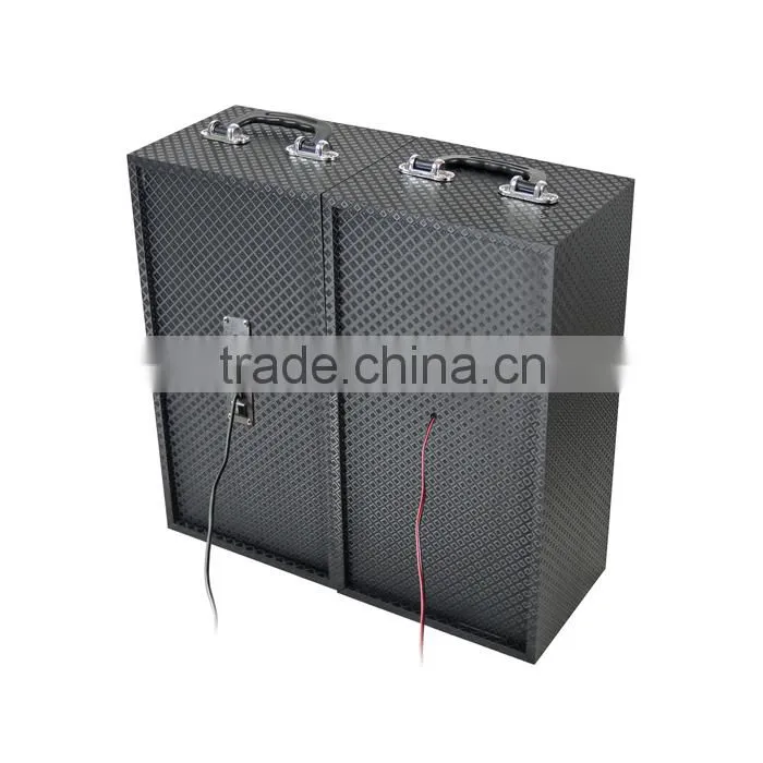 new product 2016 wooden stage active speakers with handheld