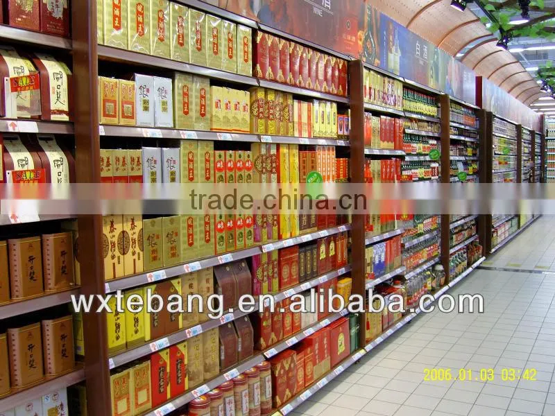 supermarket shelf /supermarket equipment