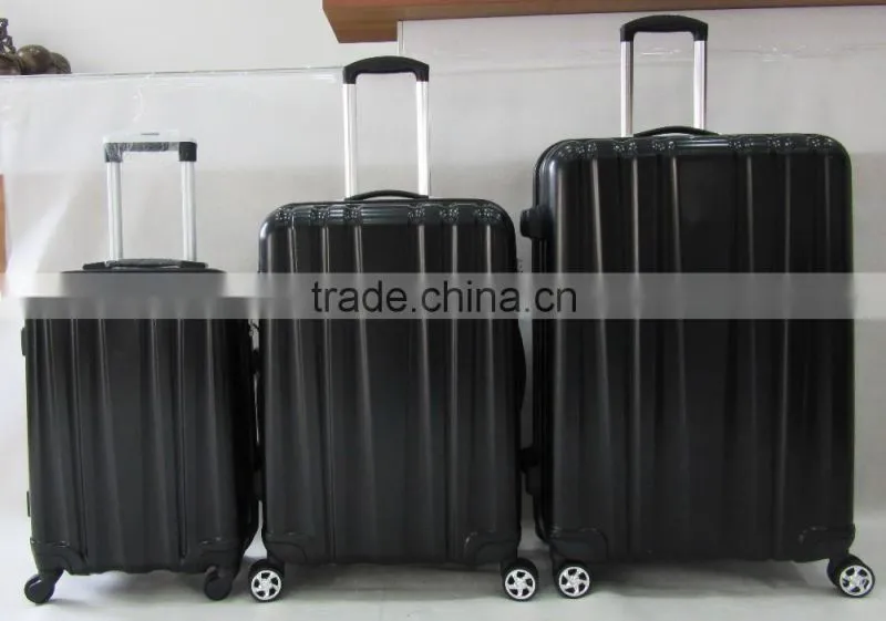 Durable Hardside 3PC luggage set ABS/PC trolley set