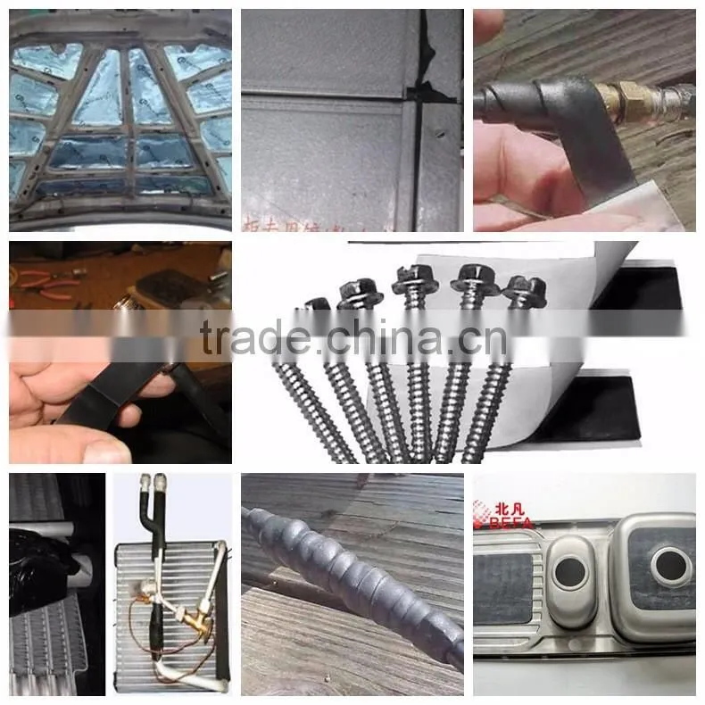 High tack waterproof sealing butyl strip