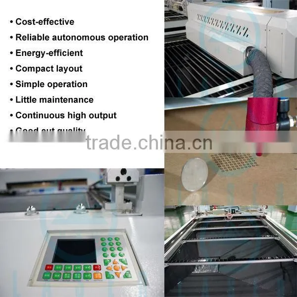 Delicate appearance laser cut design machine from Foshan HSG Laser HS-B1530M