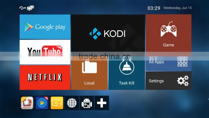 Amlogic S912 OTT TV mxq pro Live Streaming MXQ Plus M12N Octo Core Android Smart TV BOX