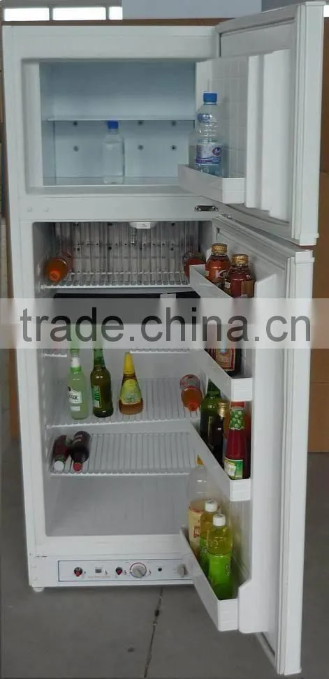 220V/12V/LPG 3way fridge home use gas mini fridge