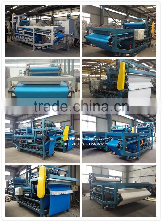 Belt Filter Press - Dewatering Device