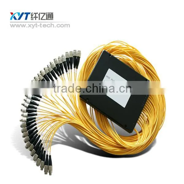 G657A Fiber 2x6 2x8 ABS module 2.0mm 1M FC UPC Optic Fiber PLC Splitter