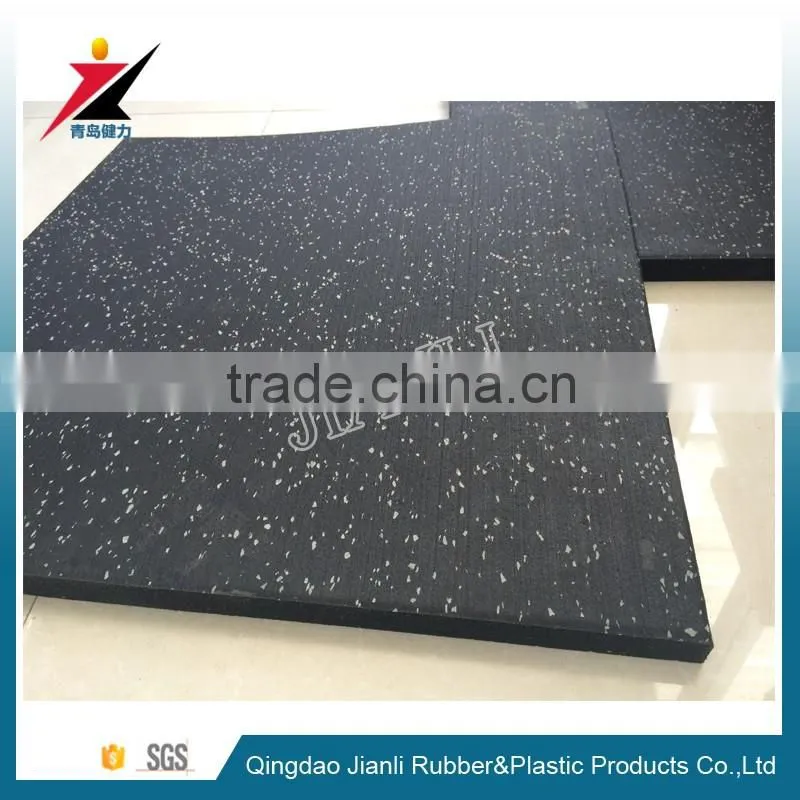 Gold Supplier Gym Rubber Roll Crossfit Rubber Mat with EPDM Fleck