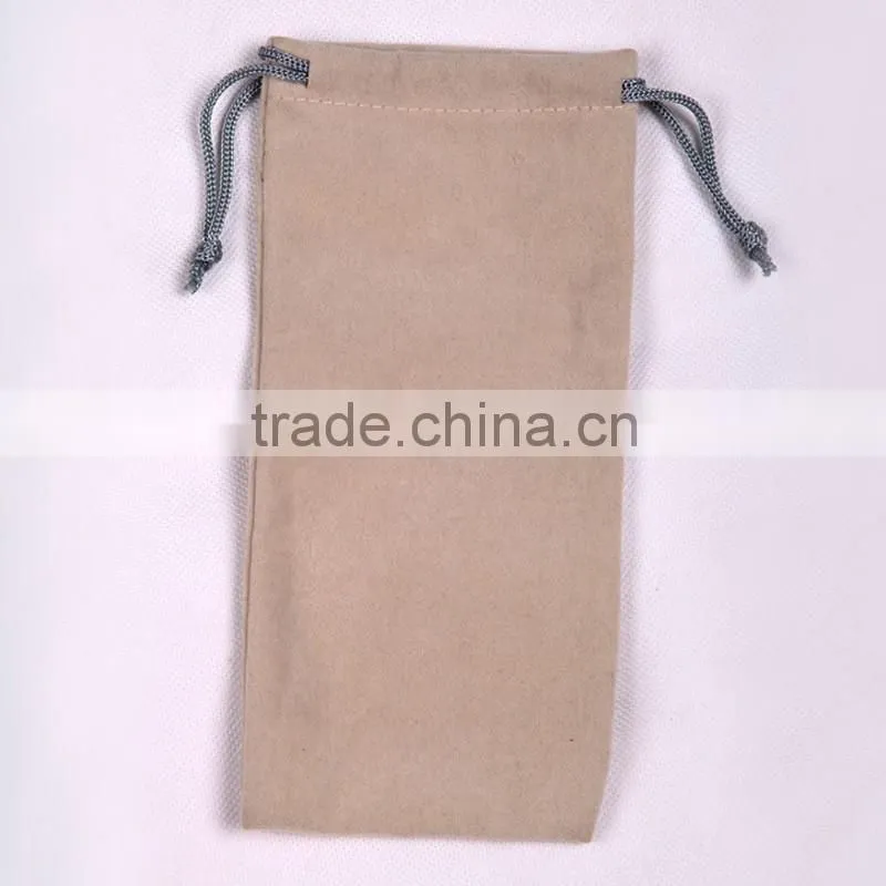 red drawstring velvet bag for jewelry