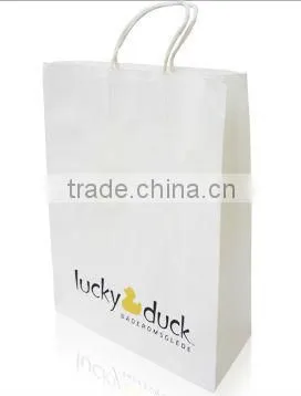 White Paper Shopping Bag