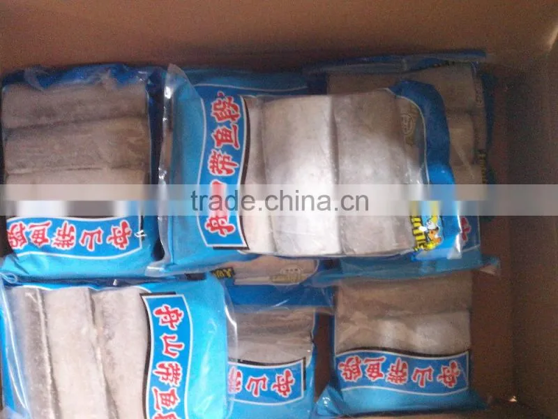 Zhoushan frozen cut ribbon fish (hairtail)