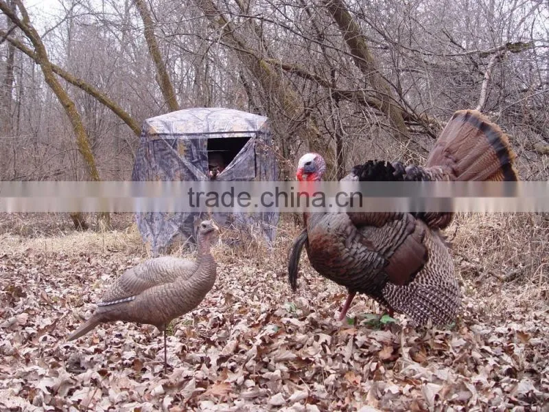FB408 One Man Camo Hunting Blind Tent