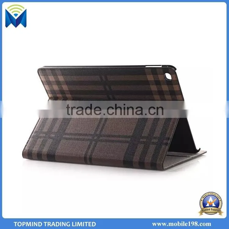 New Stylish Book Style Stand Leather Case for iPad Air 2 with Card Slot