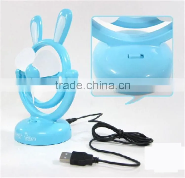 Rechargeable portable usb mini fan