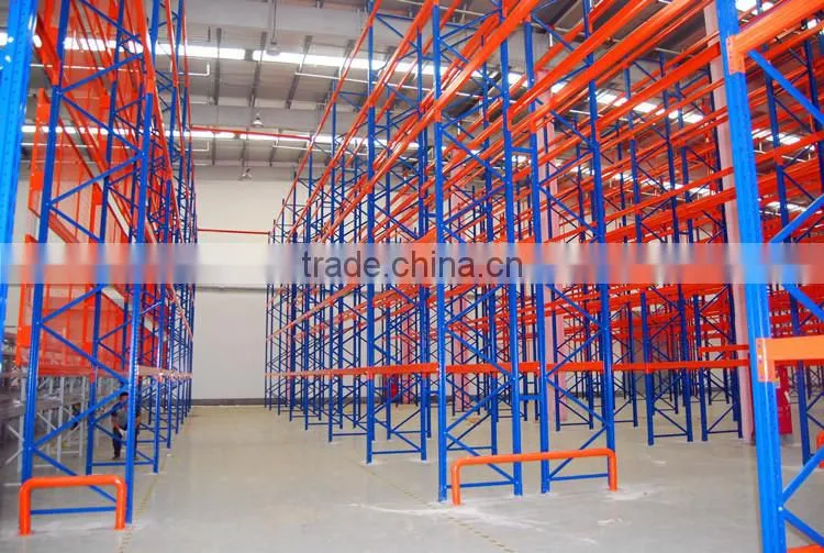Q235b Steel very Narrow Aisle pallet Rack