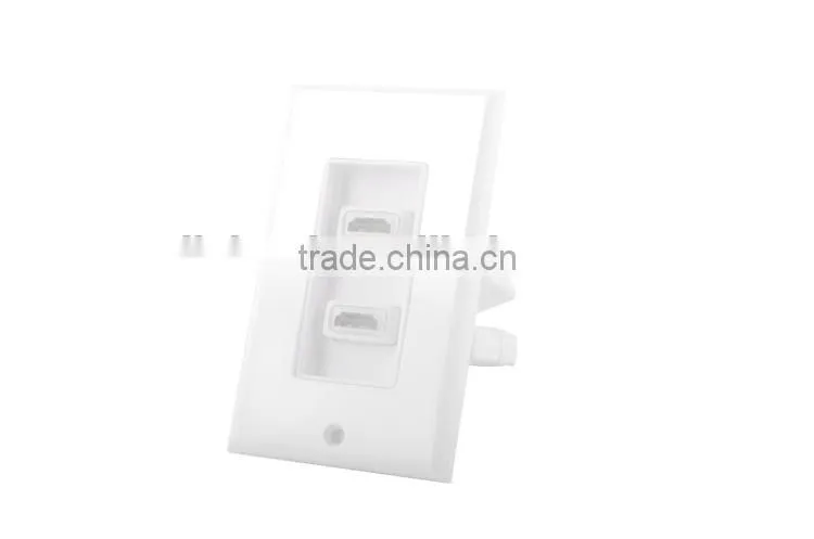 LINK-MI LM-EW02 Dual Port Home Theater HDMI Keystone Wall Plate Best Buy