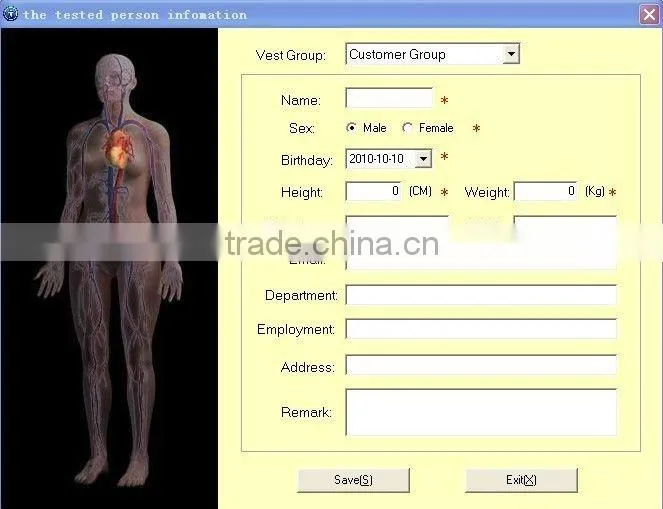 hot quantum resonance magnetic body health analyzer