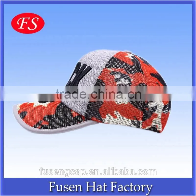 Custom 100% cotton 3D embroidered baseball hats / cheap baseball caps wholesale