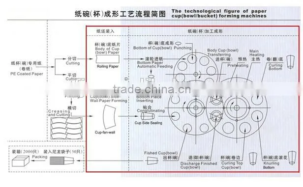 automatic paper cup making machine for drink coffee and Milk use (skype:sophiezf3)