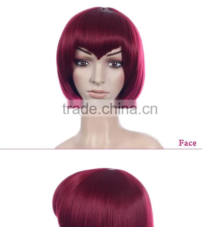 OEM China Factory High Temperature Fiber carnival quality wig