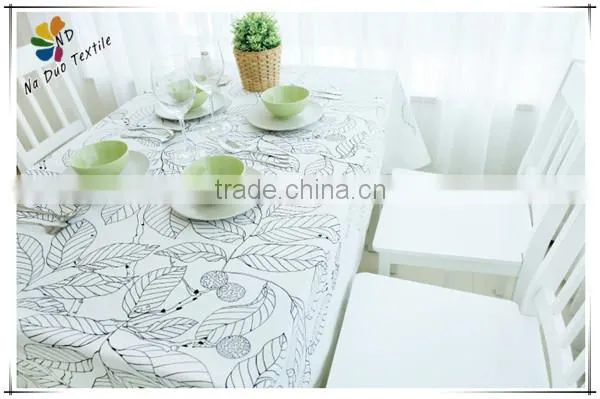 Printed Linen Table Cloth